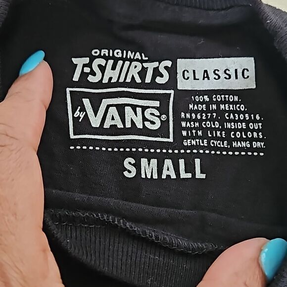 Vans Men's Classic M Wizard Totem Cotton T-shirt Black Small - Picture 7 of 16